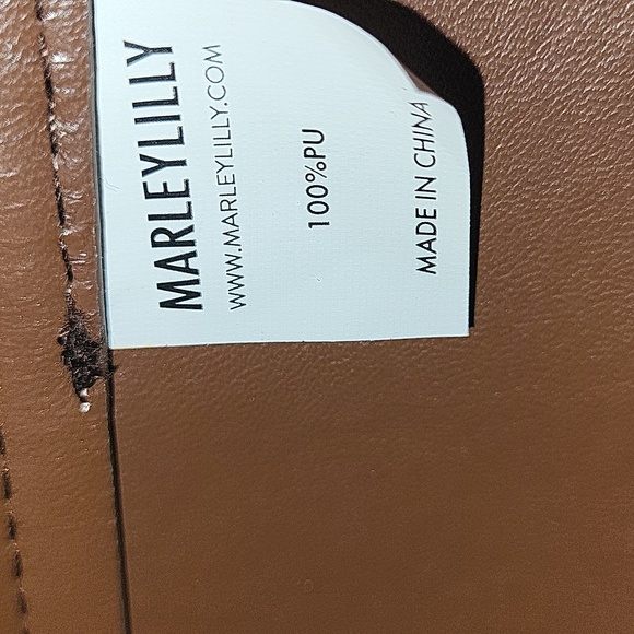 MMA MARLEYLILLY PU Vegan leather purse embroidered guitar strap Monogram - Picture 8 of 15